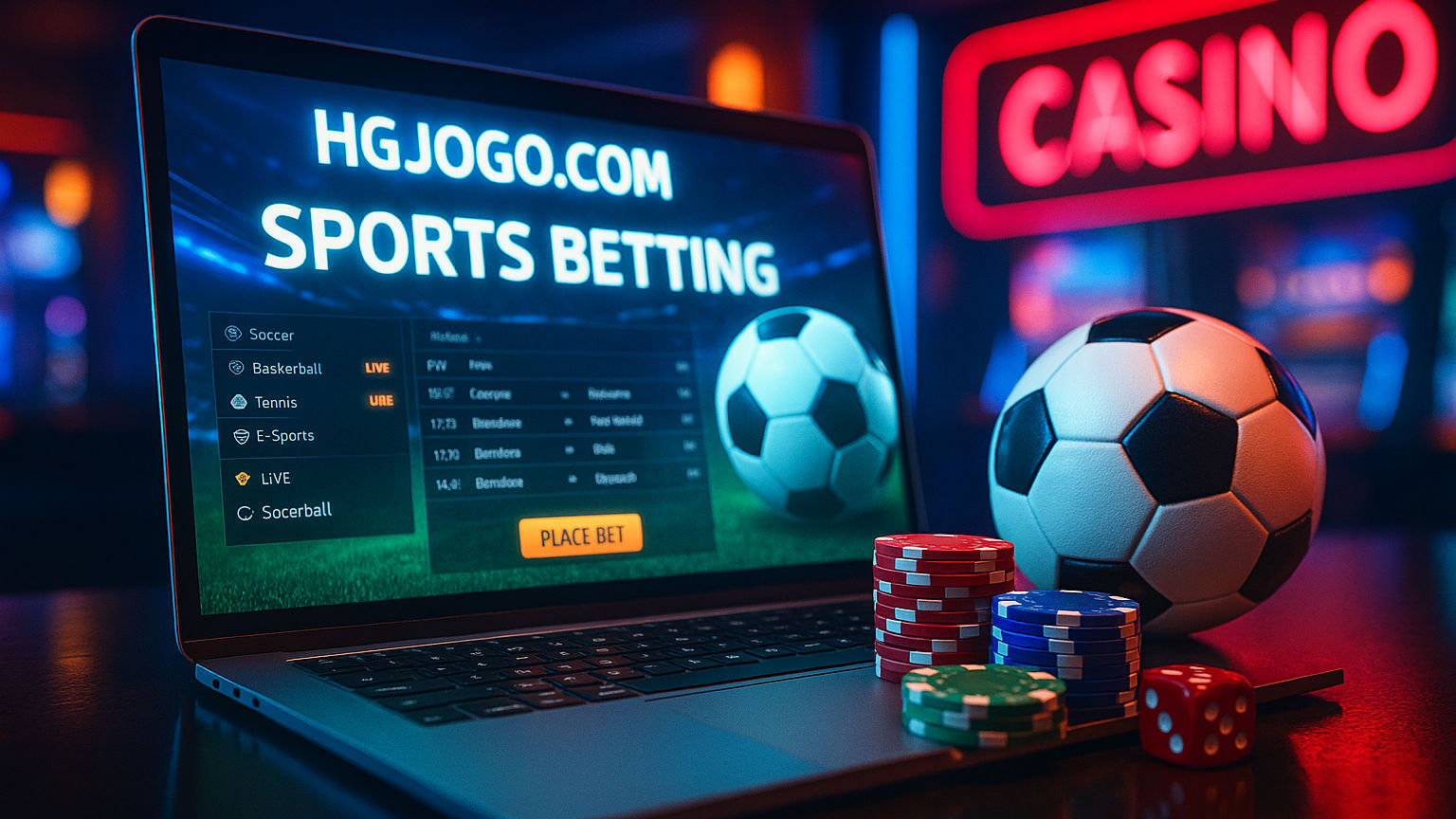Apostas esportivas no cassino online HGJOGO.COM