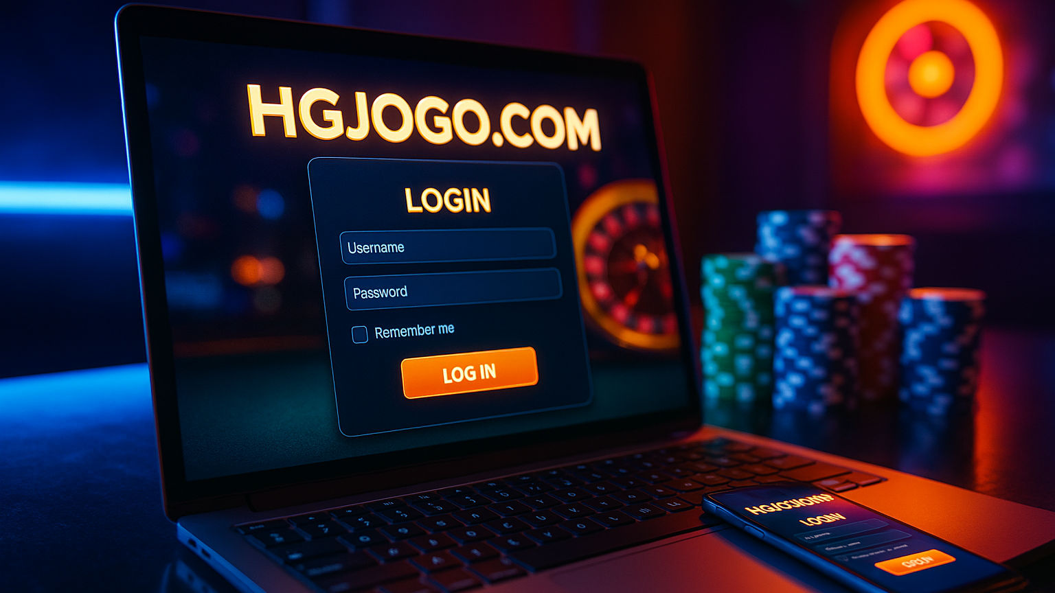 Criar uma nova Conta no plataforma HGJOGO.COM